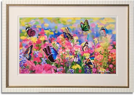 Framed artwork — a completed project by Madam Miter