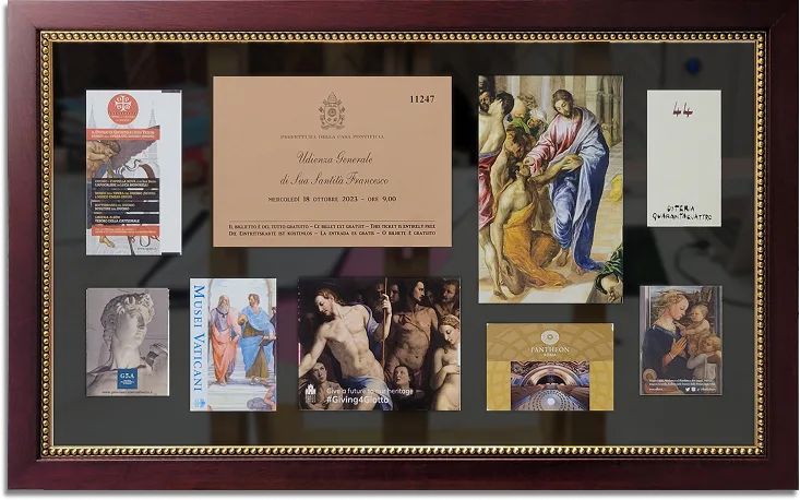 Framed artwork — a completed project by Madam Miter