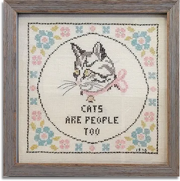 Framed artwork — a completed project by Madam Miter