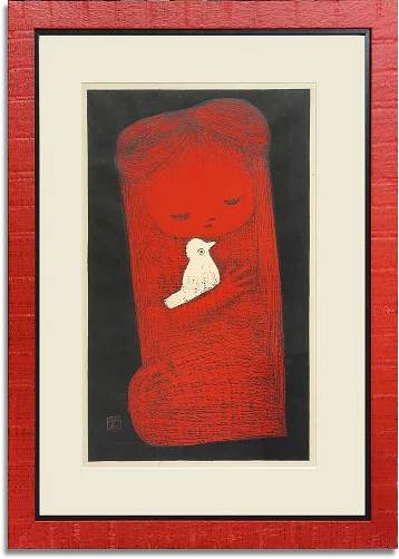 Framed artwork — a completed project by Madam Miter